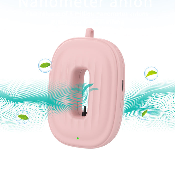 Portable Air Purifier Necklace — Personal Negative Ion