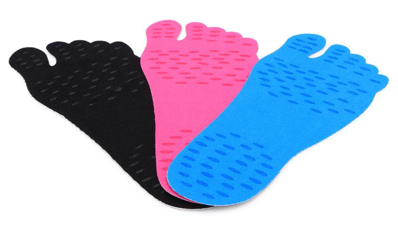 Stick-On Foot Soles — Barefoot Beach Protection That Stays