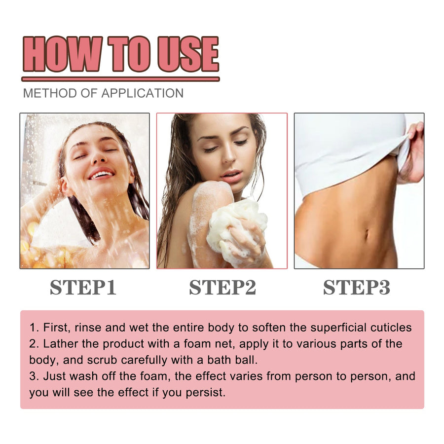 Exfoliating Body Soap for Acne-Prone, Smoother Skin