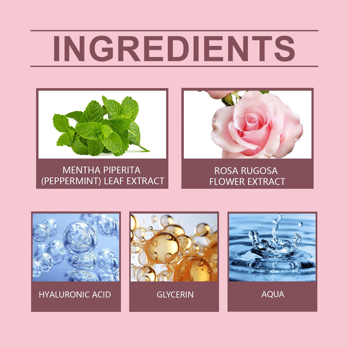 Rose Roll-On Deodorant | Long-Lasting Fresh Antiperspirant