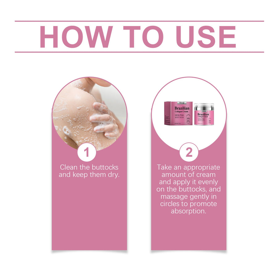 Collagen Butt Cream for Lifted-Looking Hydrated Skin