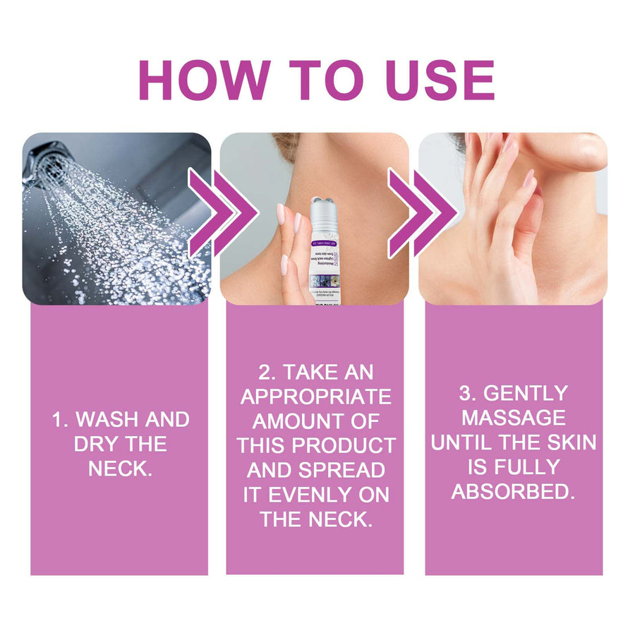 Roller Neck Cream for Smoother, Firmer-Looking Skin