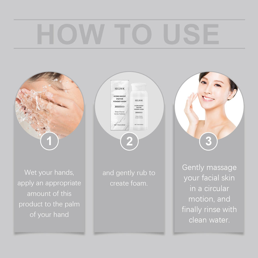 Enzyme Powder Facial Cleanser for Smooth, Bright Skin