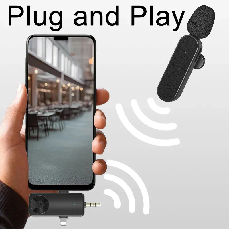 Wireless Lavalier Mic for iPhone & Android — Intelligent
