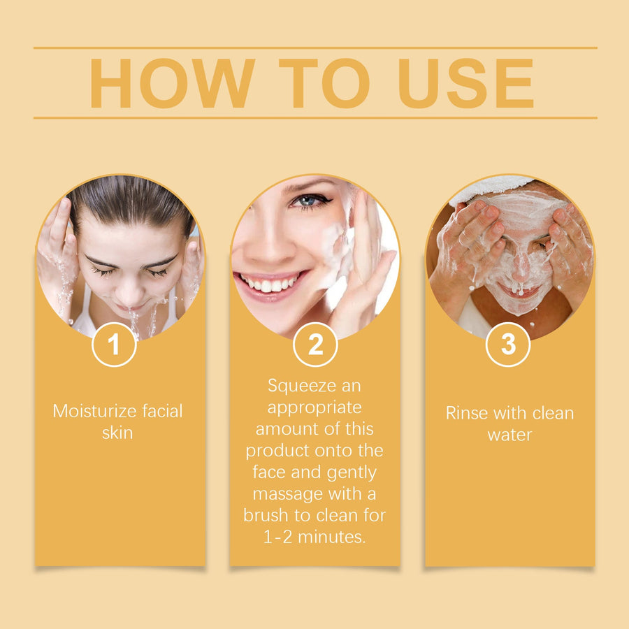 Vitamin C Foam Cleanser for Oily Acne-Prone Skin