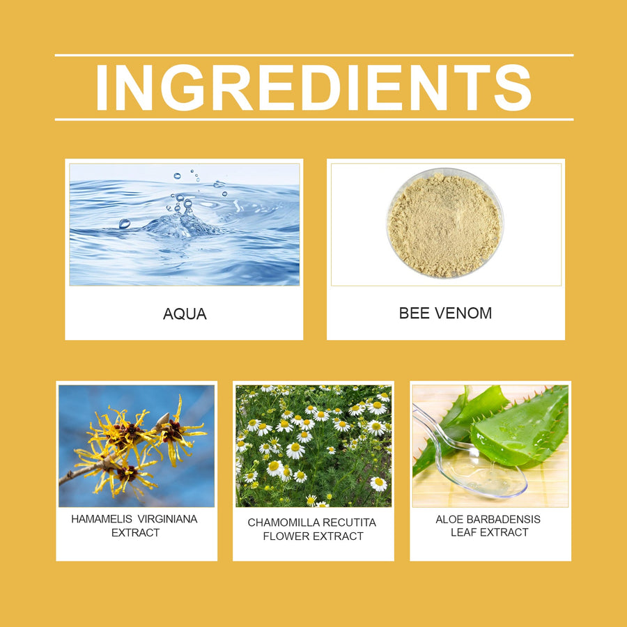 Bee Venom Cream for Itchy, Irritated Skin Relief