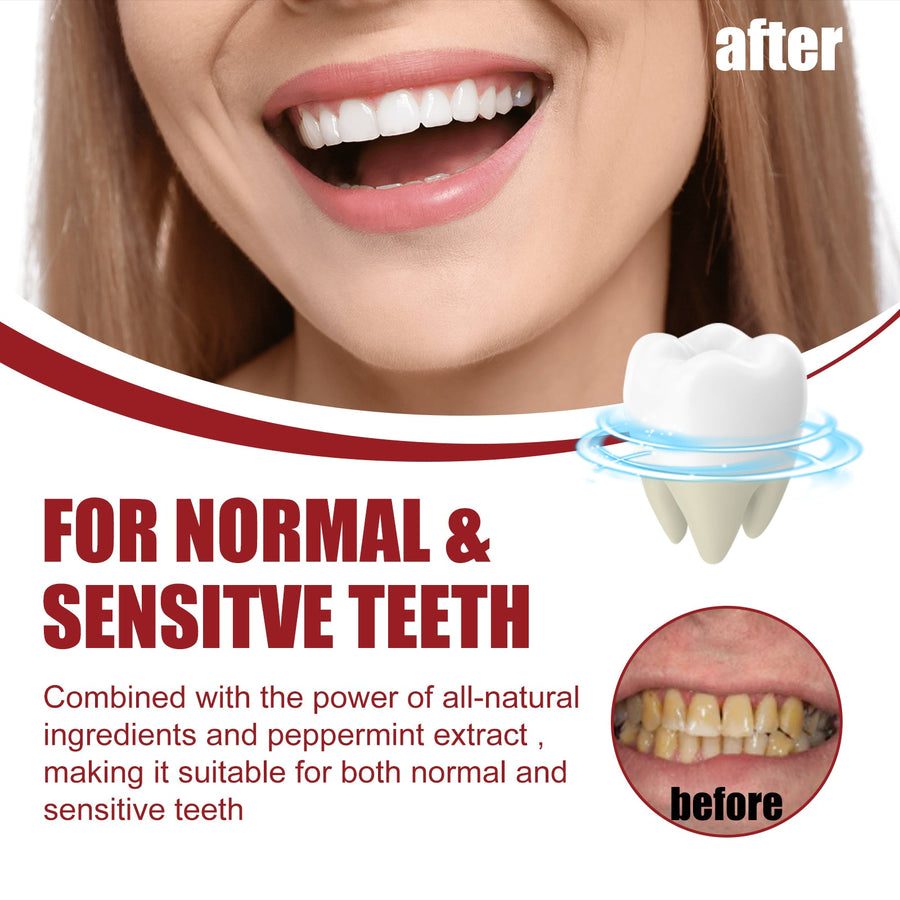 Whitening Toothpaste — Stain-Free Smile with 99% Bacterial