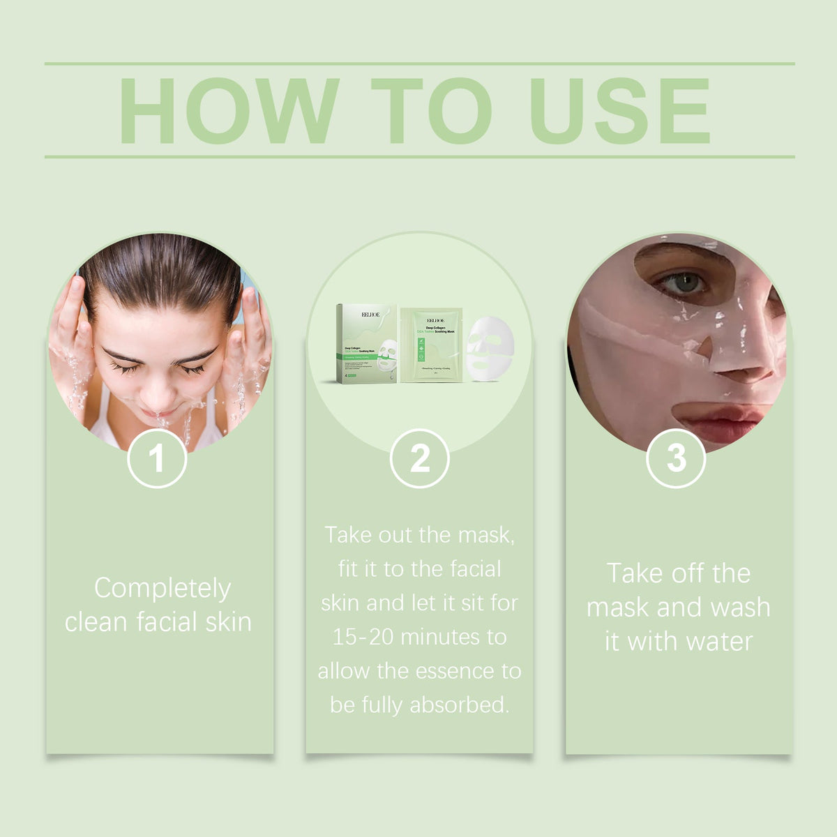 Collagen Tea Tree Mask Set — Firmer, Calmer Skin in 15 Min