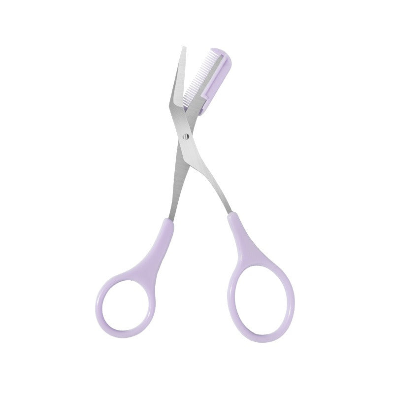 Eyebrow Scissors with Comb for Precise Brow Trimming