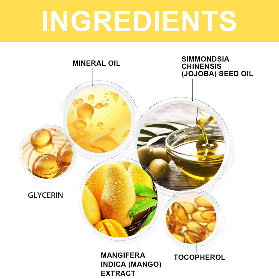 Handcrafted Mango Body Oil for Dry, Tired Skin