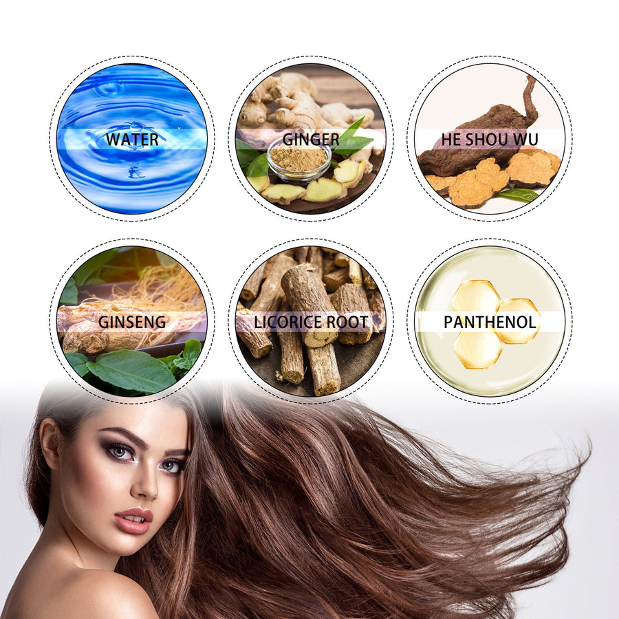 Herbal Hair Growth Spray — Stops Hair Loss & Thickens Hair
