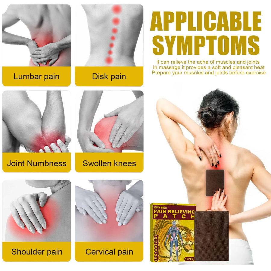 Pain Relief Patch – Relax Meridians, Activate Bones