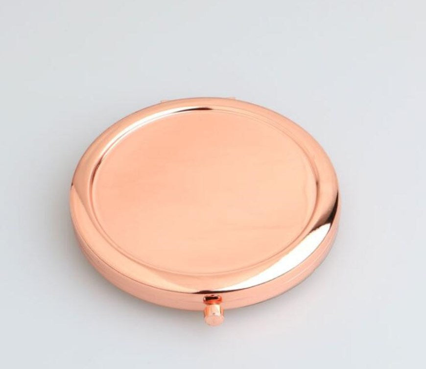 Pocket Mirror Compact — Dual-Sided Makeup Mirror for On-the-Go
