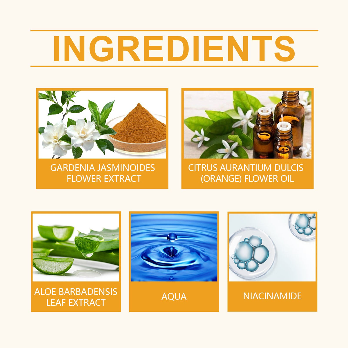 Orange Body Perfume Spray – Light Fresh Fragrance