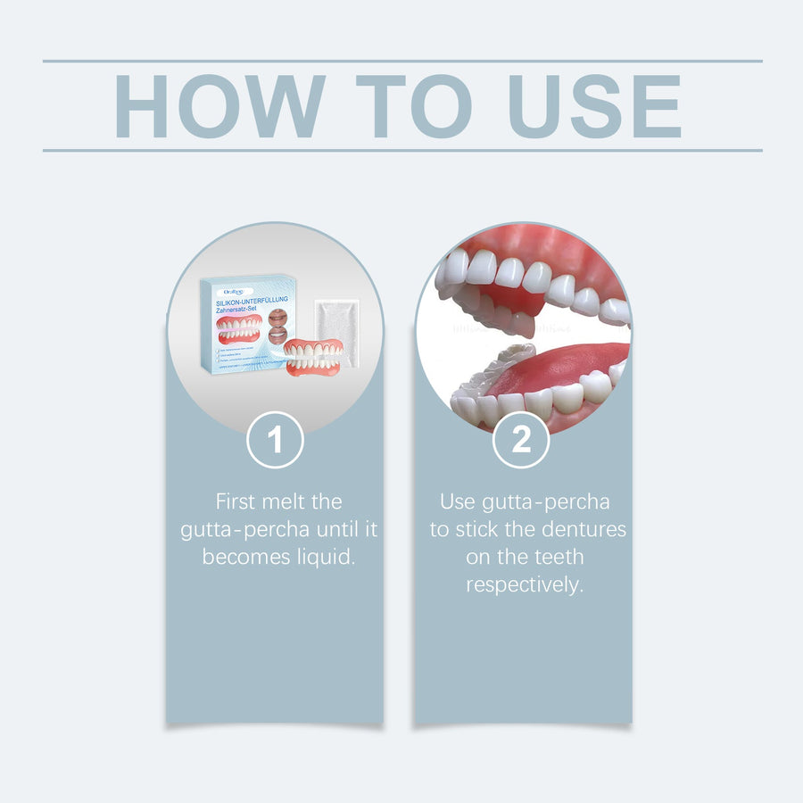 Cosmetic Denture Set — Instantly Perfect Smile