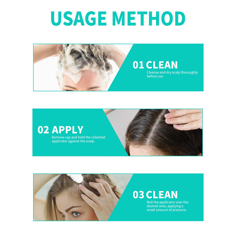 NMN Scalp Roller for Targeted Hair Growth Support