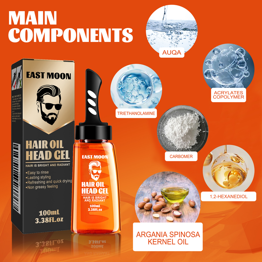 Men's Hair Wax Comb for Lasting, Non-Greasy Style
