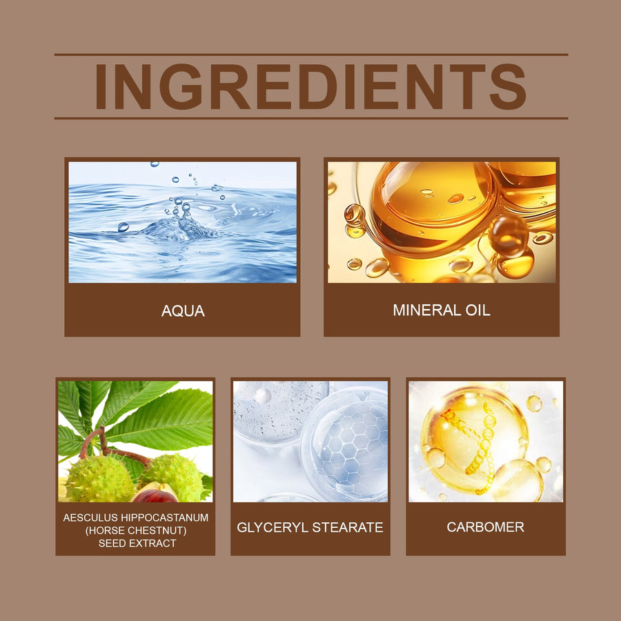 Horse Chestnut Leg Gel — Reduces Varicose Veins & Relieves