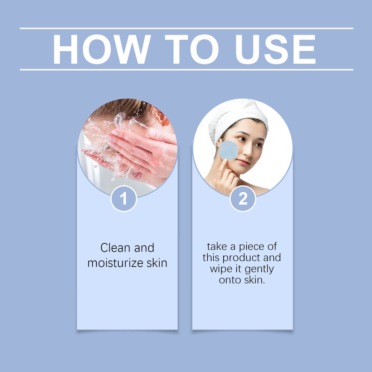 Sensitive Skin Toner Pads — Glacier Water Soothing & Repair