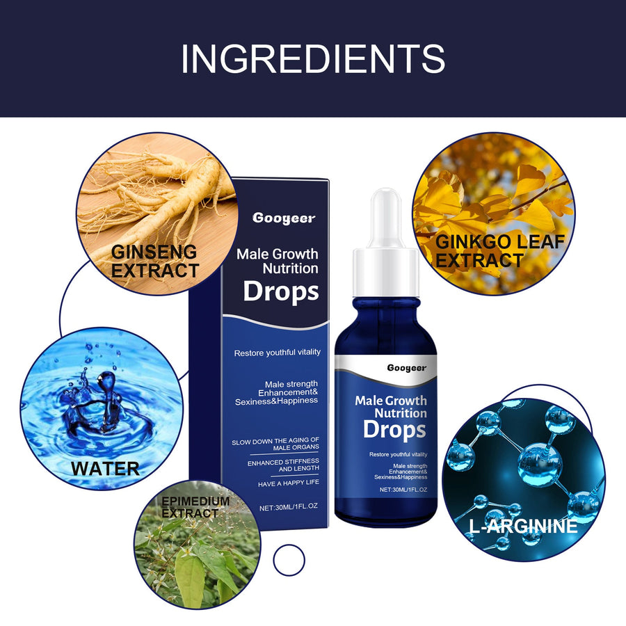 Liquid Male Performance Supplement — Firmer Stiffness
