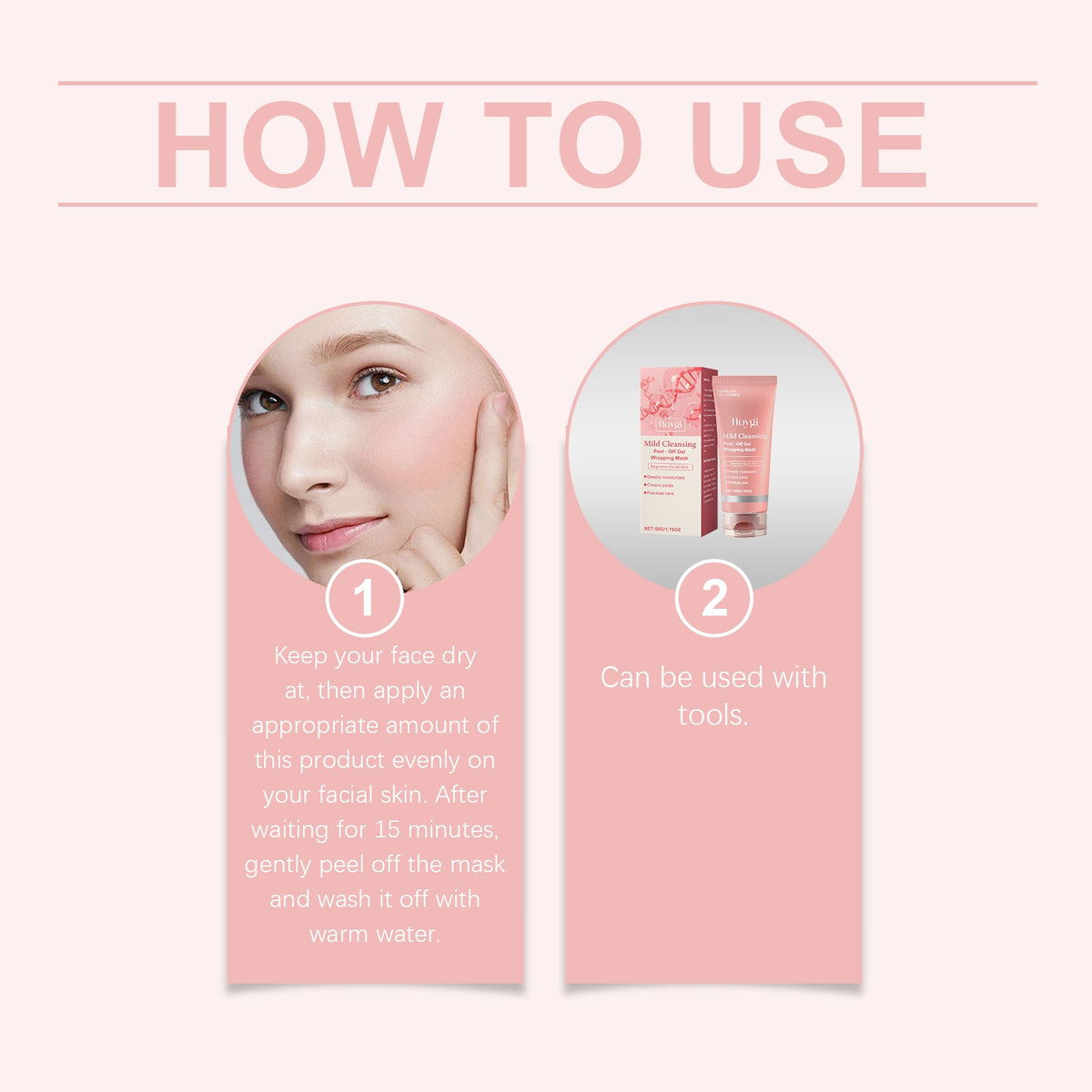 Hoygi Peel-Off Mask for Gentle Deep Pore Cleansing