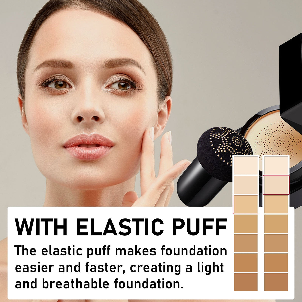 Cushion Foundation for Natural-Looking Blemish Coverage