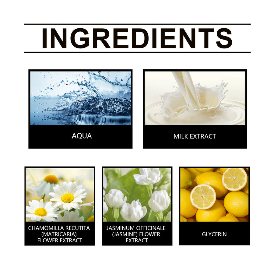 Women's Milk Scented Hair & Body Fragrance Mist Daily