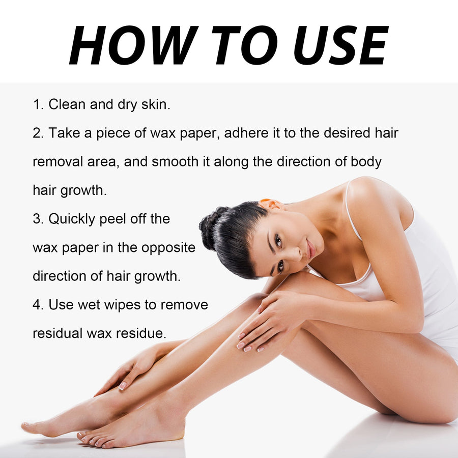 Body Wax Strips for Gentle, Smooth Hair Removal at Home