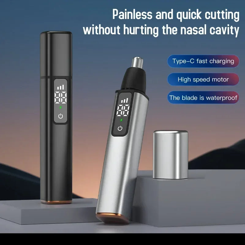 Electric Nose Hair Trimmer With Painless Grooming