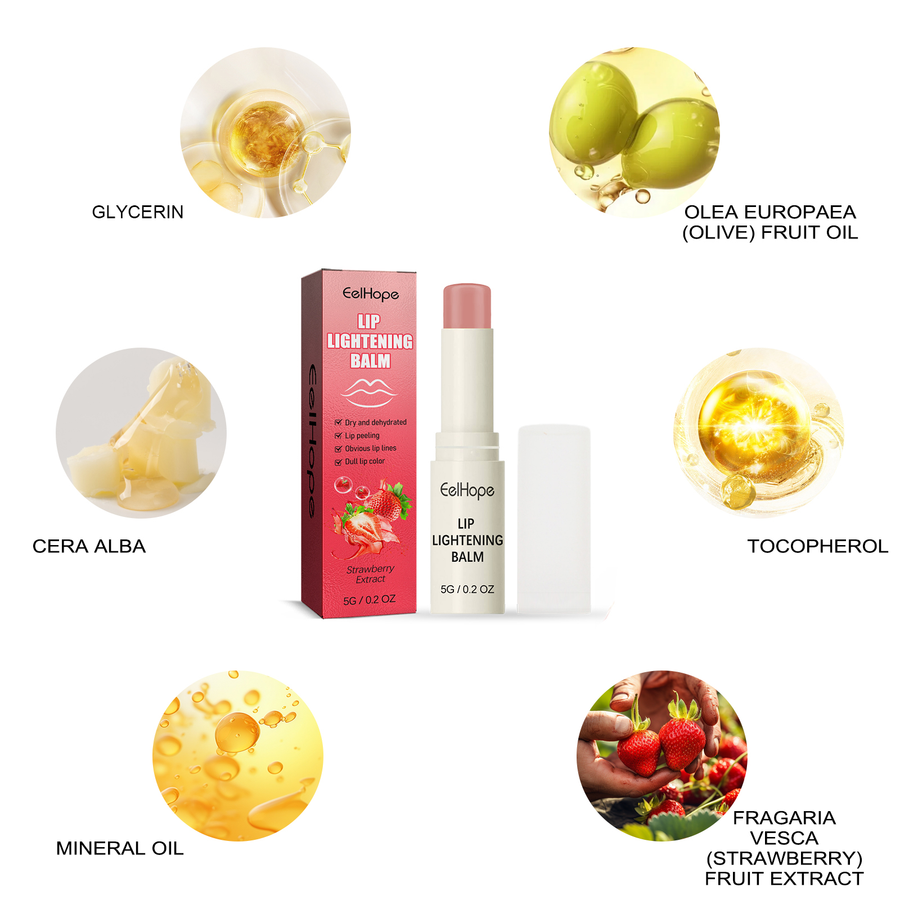 Lip Lightening Balm Five-Piece Tinted Moisture Care Set