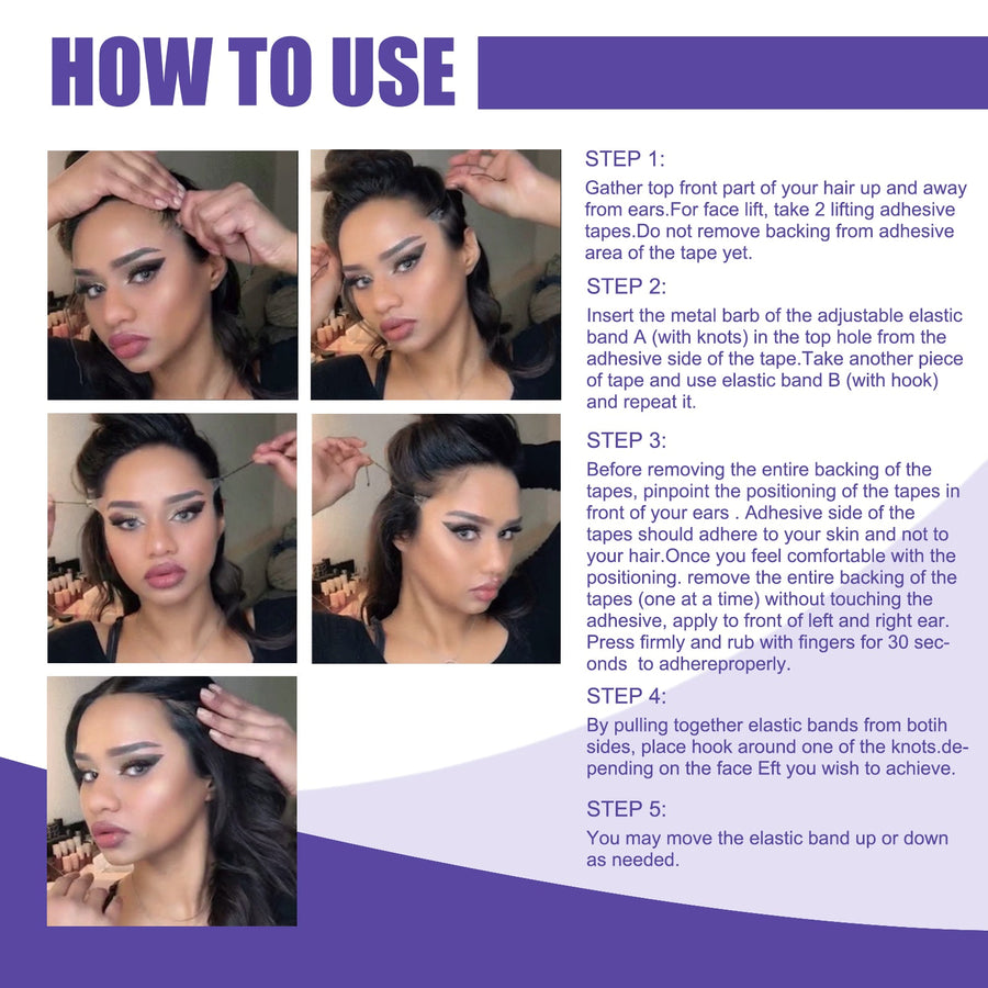 Instant V-Lift Face Stickers — Firmer, Slimmer Jawline