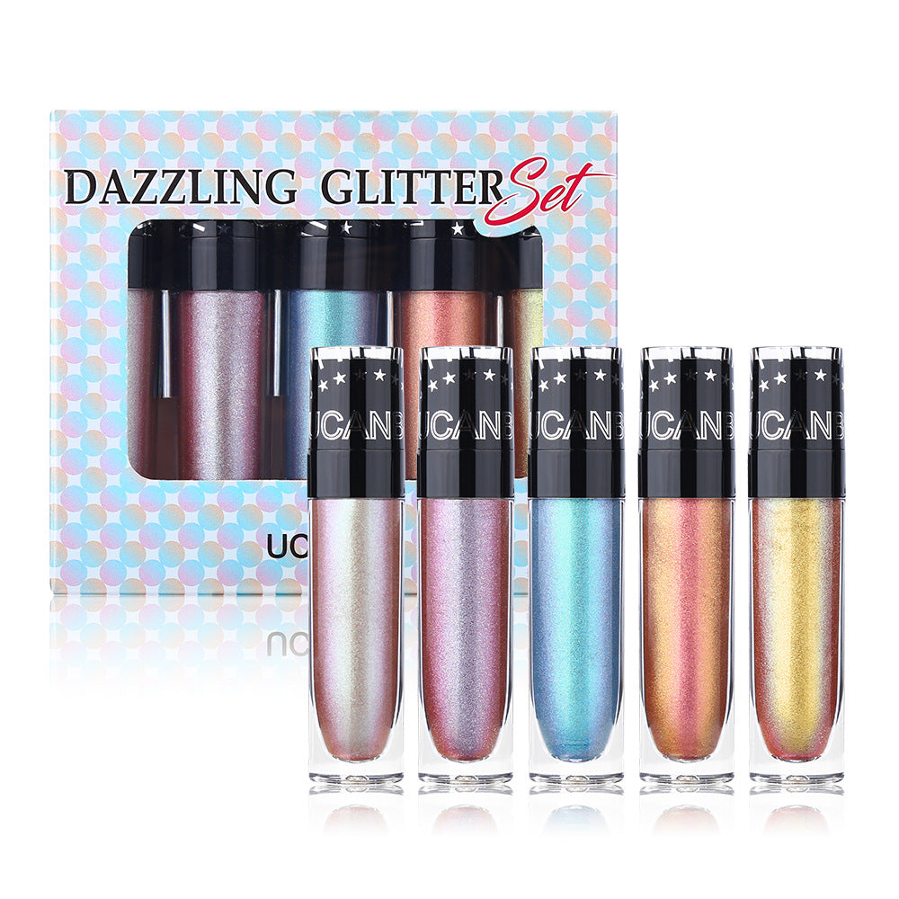 Multichrome Liquid Highlighter Set for a 3D Glow
