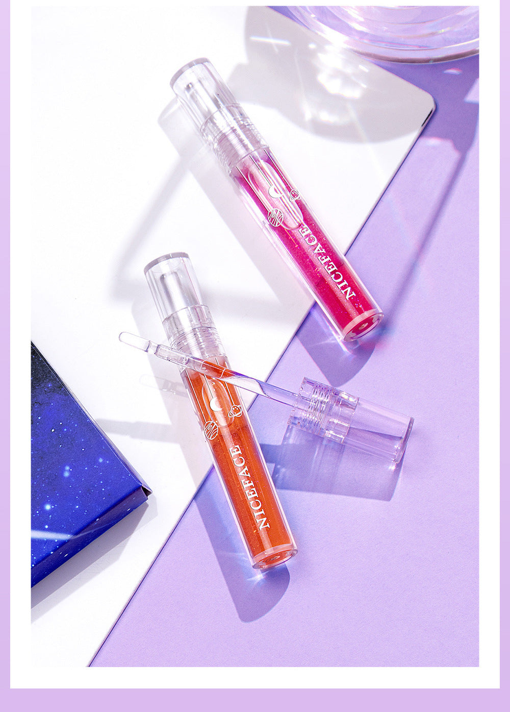 Glass Lip Gloss for High-Shine, Moisturized-Looking Lips