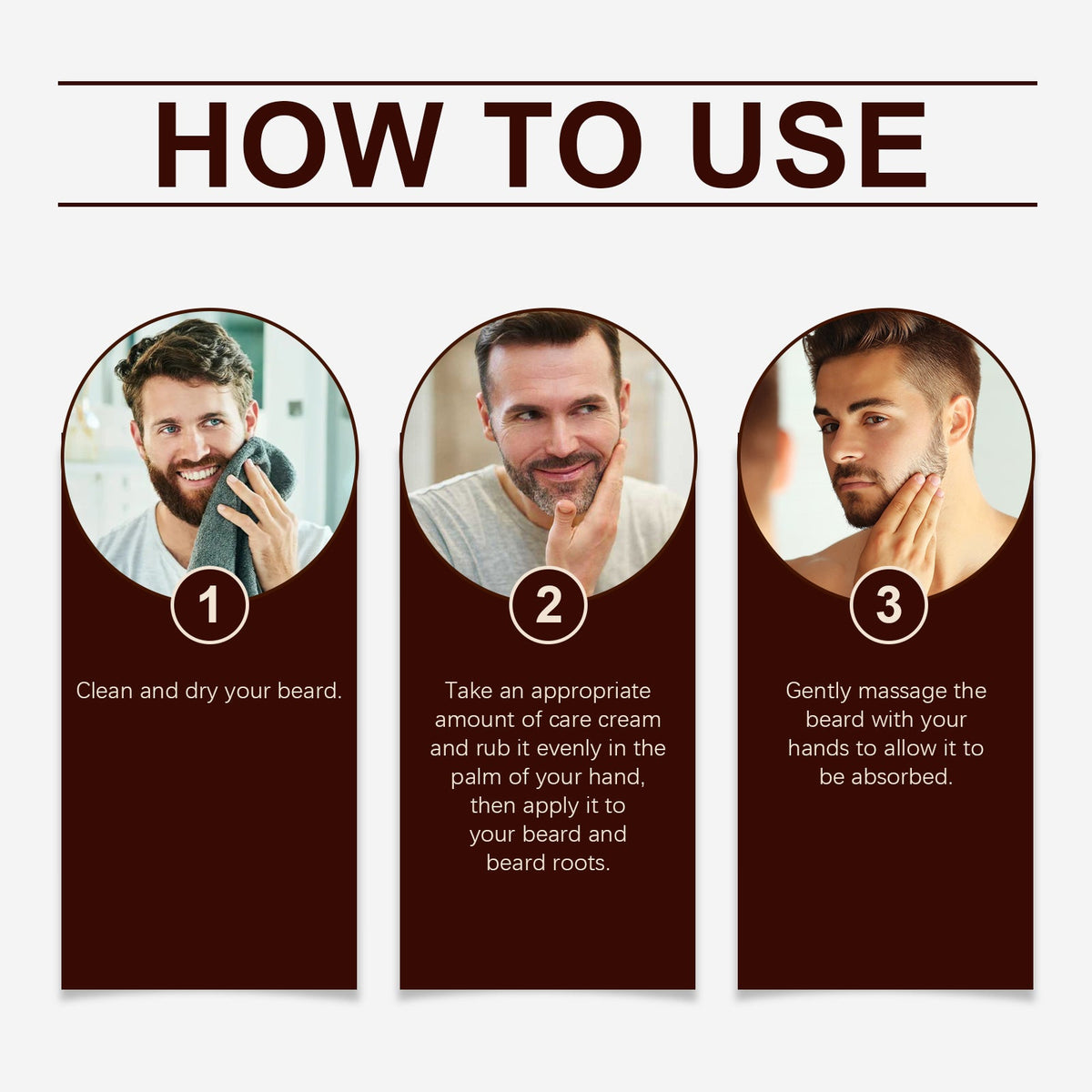 Beard Balm for Men — Nourishes & Softens Coarse Facial Hair