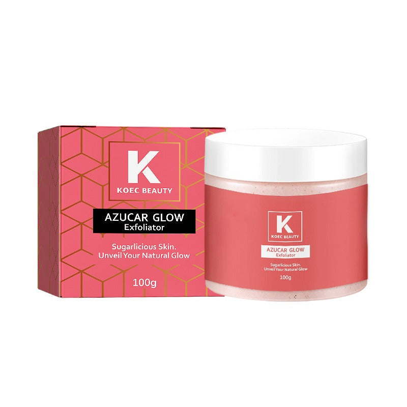 Facial Sugar Scrub Exfoliator for Hydrated Skin