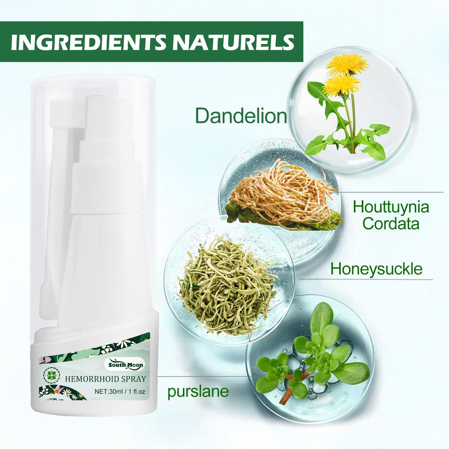 Hemorrhoid Spray — Botanical Pain & Swelling Relief