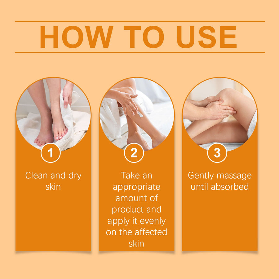 Daily Leg Relief Cream — Soothing Moisturizing Massage Treatment