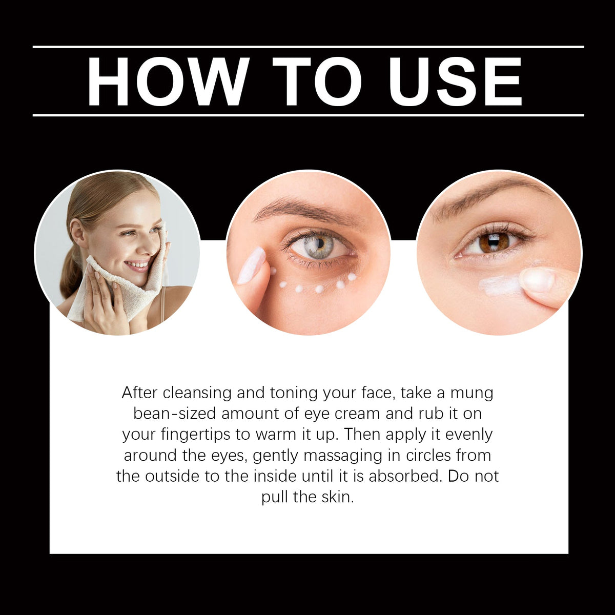 Temporary Eye Tightener Cream — Firms & Smooths Crow’s Feet