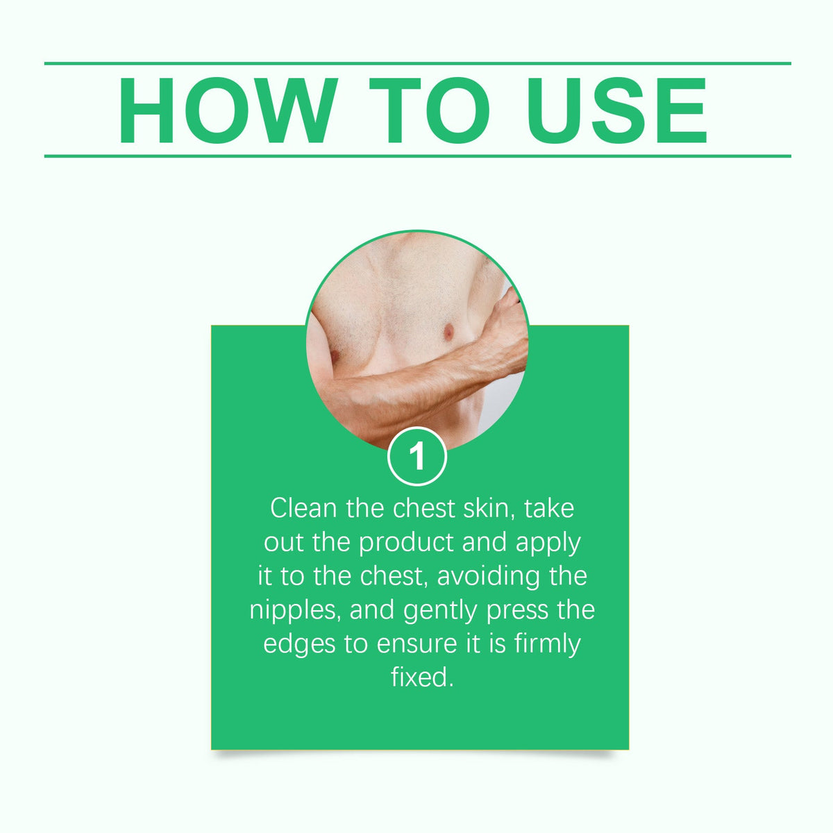 Men's Chest Firming Patches for a Sculpted Look