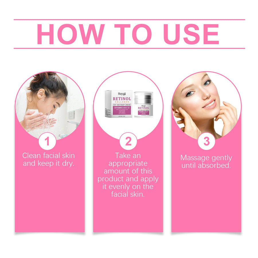 Retinol Collagen Cream for Hydrated, Smoother Skin