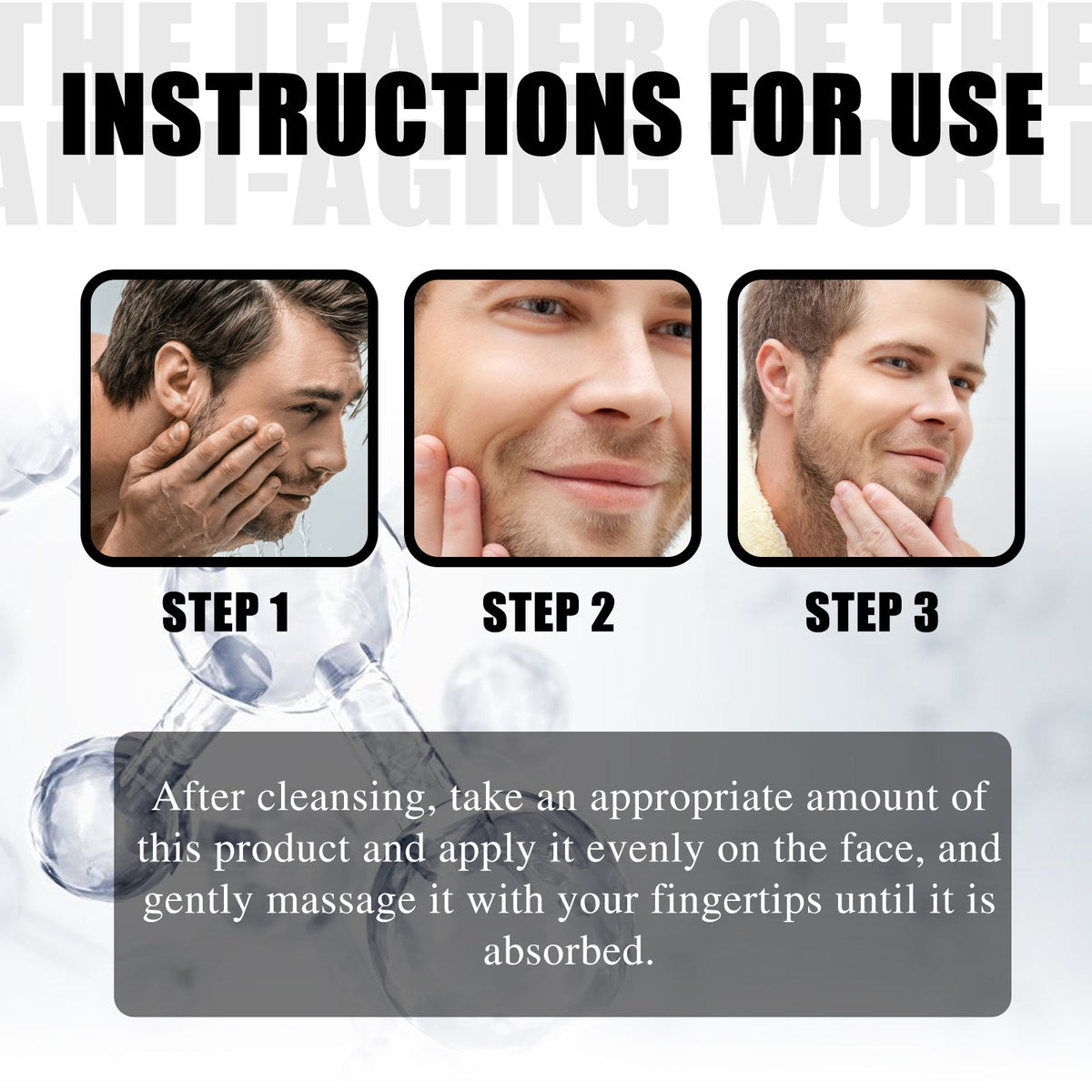 Men's Collagen Face Cream for Fine Lines & Wrinkles