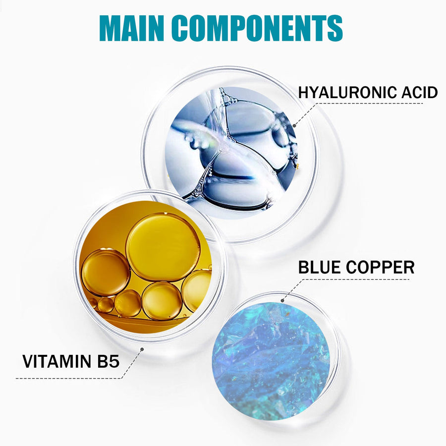 Anti-Wrinkle Ampoule Serum With Tri-Hyaluronic Acid