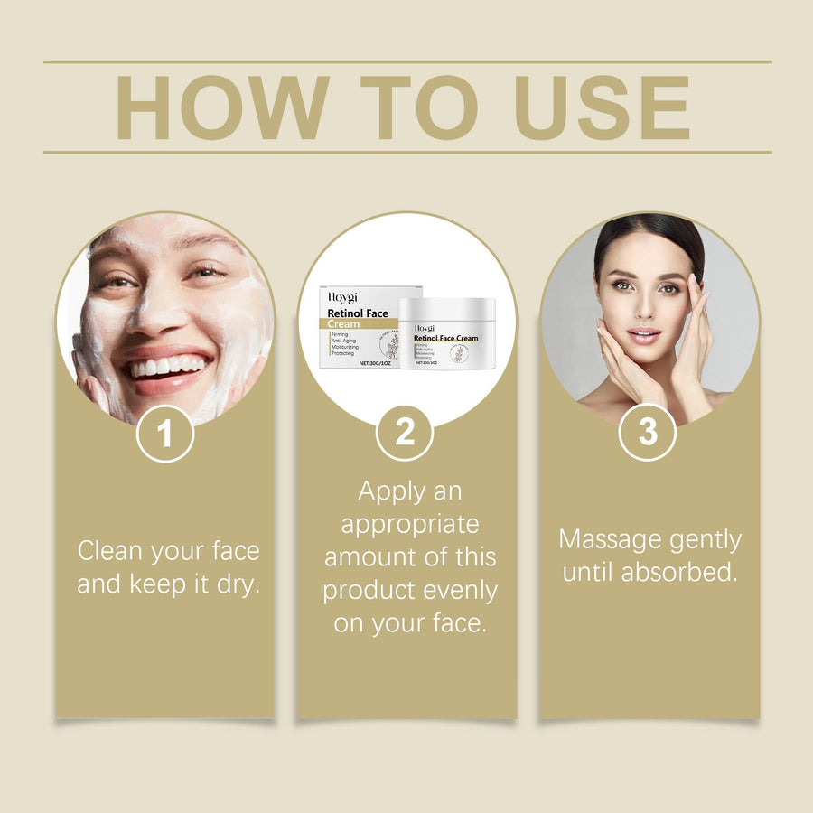 Retinol Face Cream for Firming Skin & Fine Lines