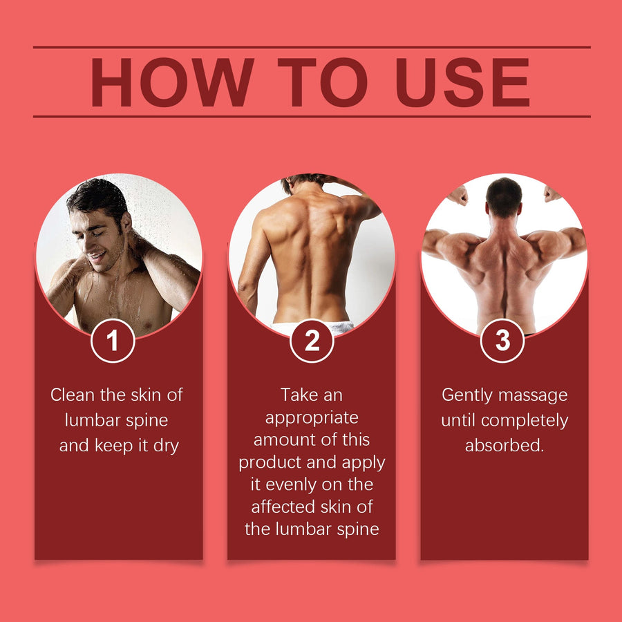 Lumbar Pain Relief Serum — 100% Natural Daily Spray