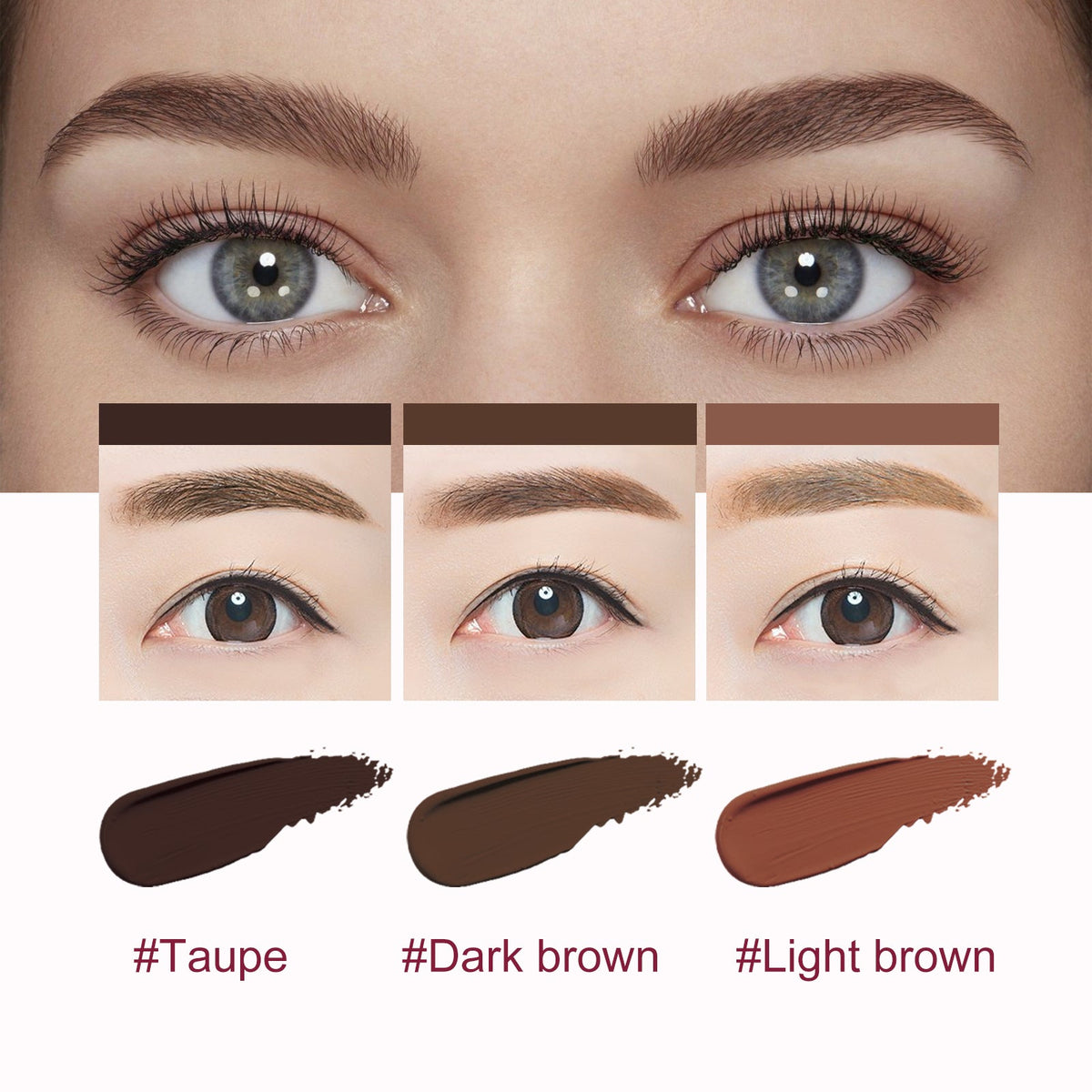 Eyebrow Cream Set — Natural-Looking Brow Definition