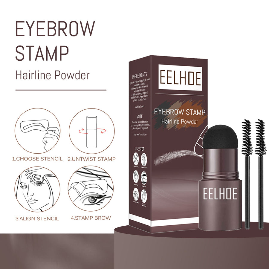 Eyebrow Stamp Powder for Fast, Natural Fuller Brows
