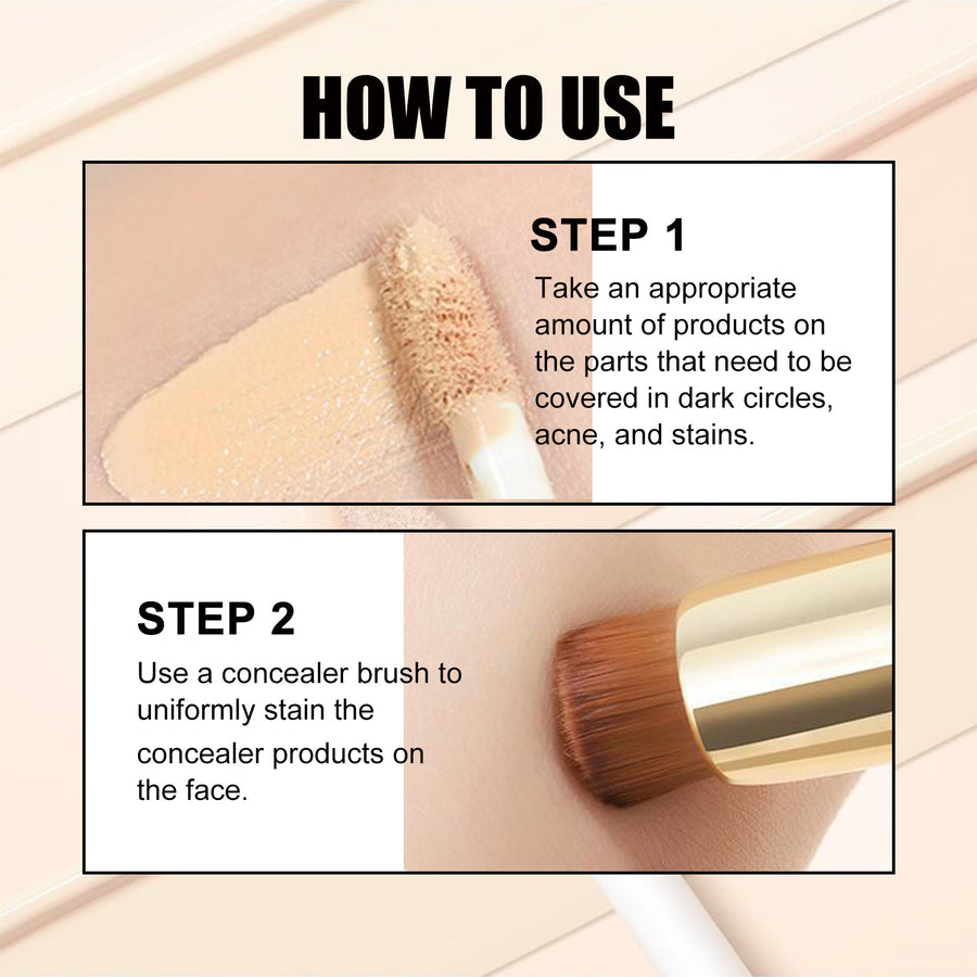 Double Head Concealer for Brightening, Even Coverage