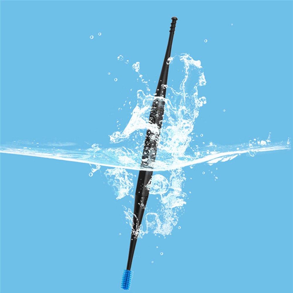 Silicone Ear Wax Remover Kit — Dual-Ended Spiral & Spoon