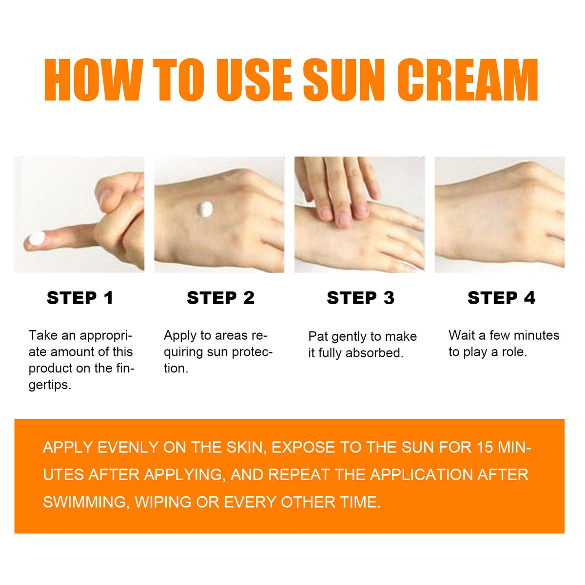 SPF 90 Sunscreen Cream That Never Leaves White Cast