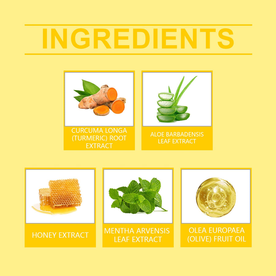 Turmeric Bath Soap — Natural Face & Body Cleanser for Glow